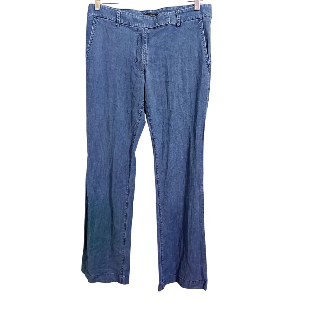 White House Black Market Flare Leg Jeans Medium Wash Size 8R‎